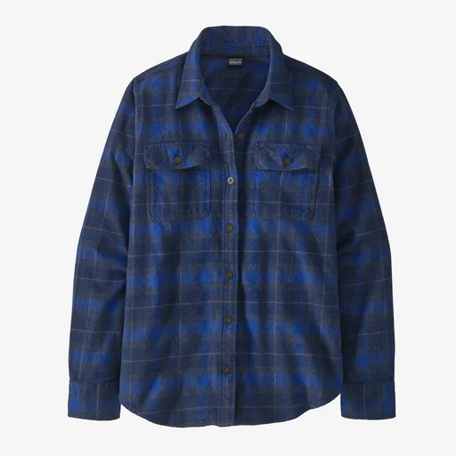 Women's L/S Organic Cotton Midweight Fjord Flannel