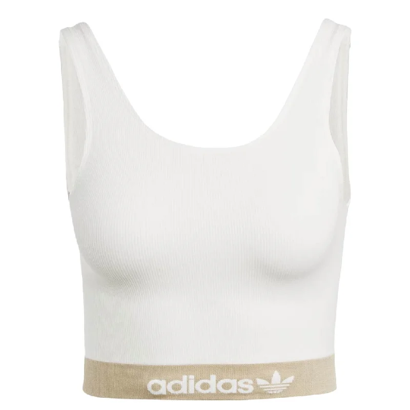 adidas - Women's Ribbed Modern Flex Brami Crop Top (GC3809)