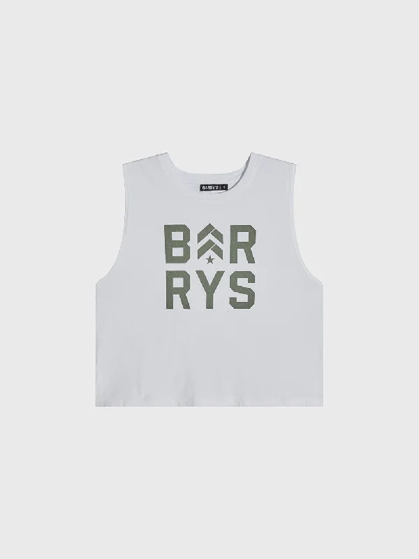 BARRY'S WHITE LEGEND TANK